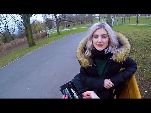 ❤️ Shlogtar cum te strainséir ar airgead - blowjob sa pháirc le Eva Elfie ❤❌  Porn fb  linn ﹏